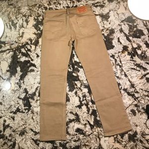 Men’s Levi’s Khaki Denim Jeans